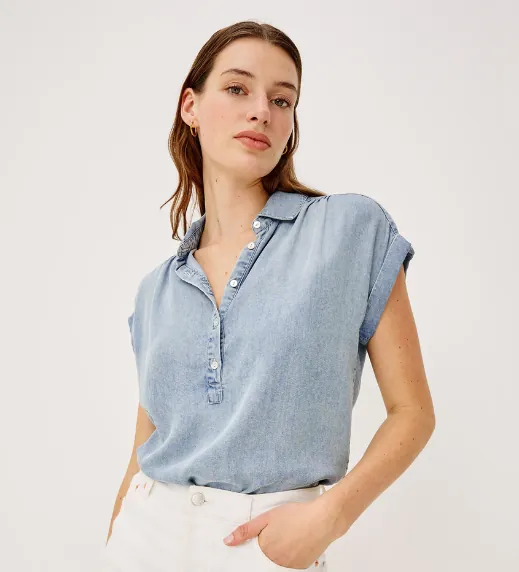 Tuscany Shirt Washed Blue